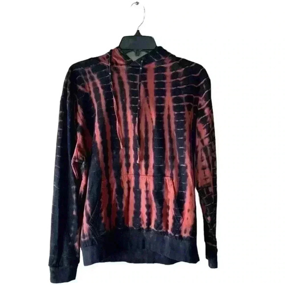 Unzipped Tie-Dye Long Sleeve Hoodie Unisex Size Medium Sweatshirt - Picture 1 of 8